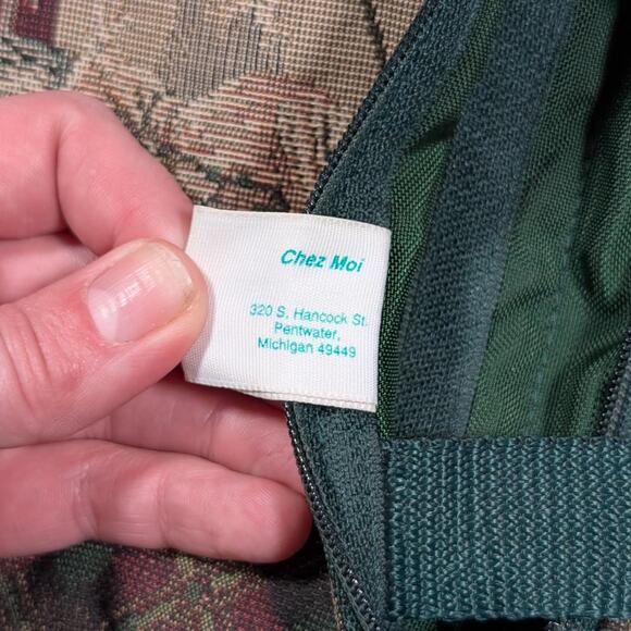 MARTY ENTERPRISES VINTAGE TAPESTRY GOLF HANDBAG - Picture 8 of 8